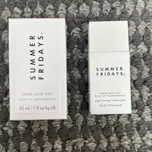 New Summer Fridays Sheer skin tint